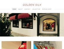 Tablet Screenshot of golden-silk.com